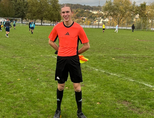 Erstes Herrenspiel für Schiedsrichter Manuel Mock